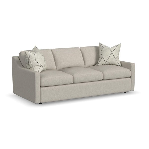 Sky - Upholstered Sofa - Pearl Silver