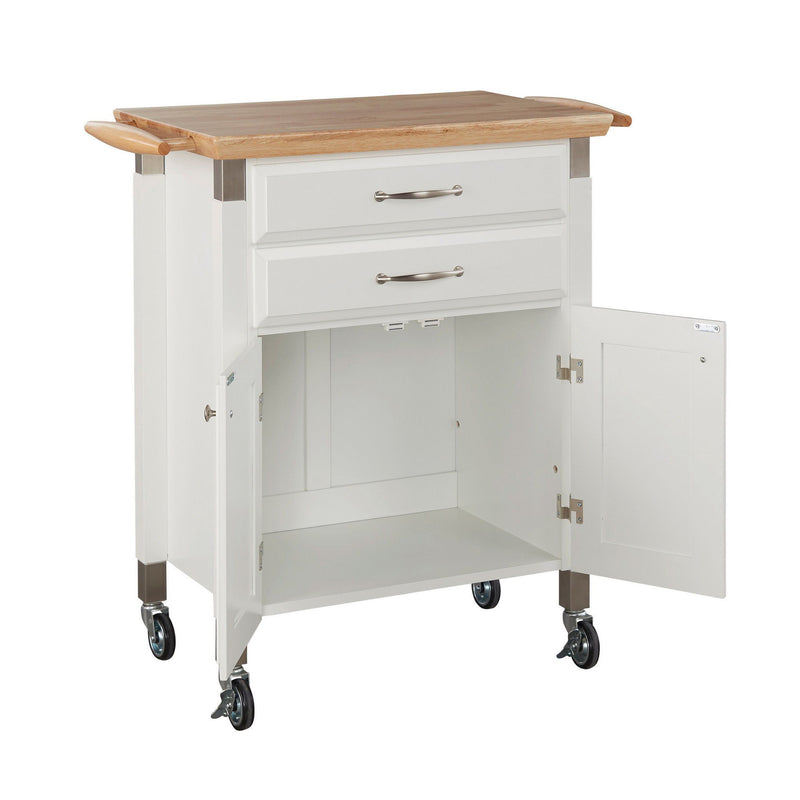 Dolly Madison - Kitchen Cart - Wood - Off-White