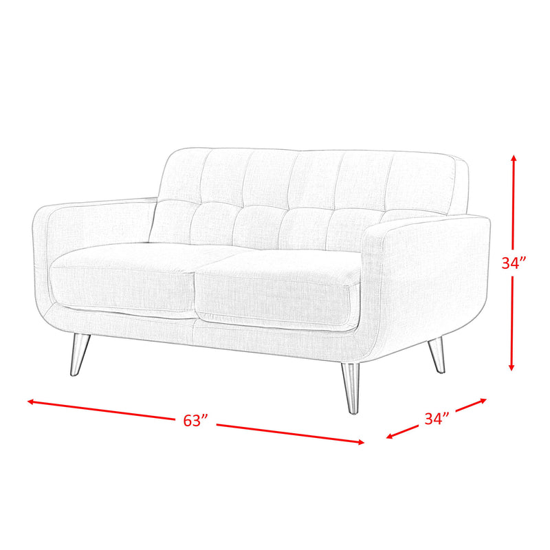 Hadley - 4480 Kd Loveseat