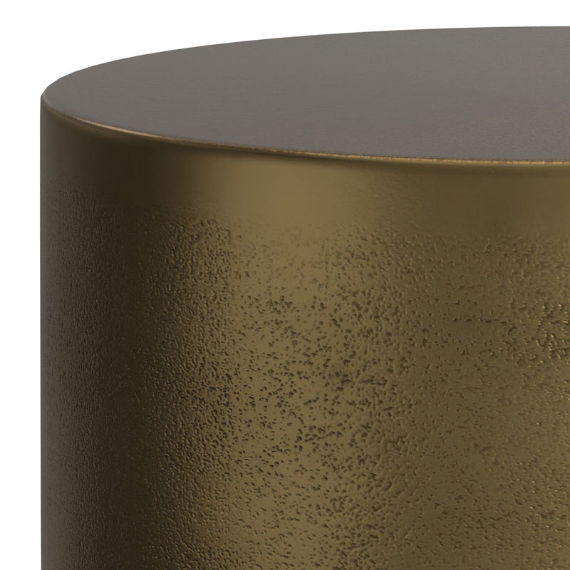 Cody - Cast Aluminum Side Table - Bronze