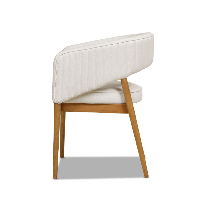 Mirah - Modern Open Barrel Dining Chair