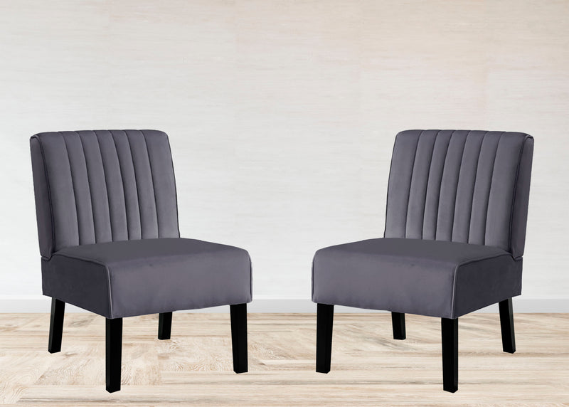 Reese - Mid-Century Modern Accent Chairs With Minimalist Design (Set of 2)