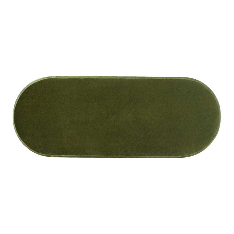 Fuji - Upholstered Oval Storage Bench