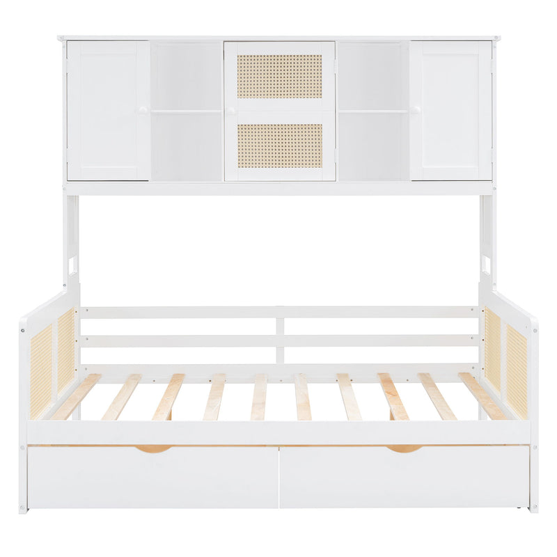 Daybed And All In One Cabinet And Shelf