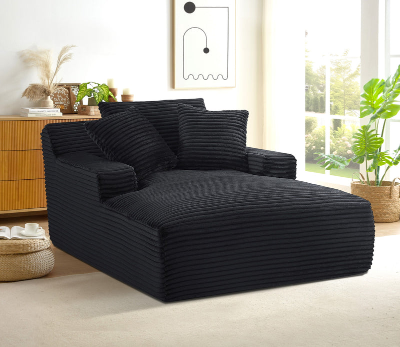 Cloudline - Oversized Chaise Lounge, Modern Comfy Couch With Full Foam Cushioning, Cozy Sleeper Sofabed