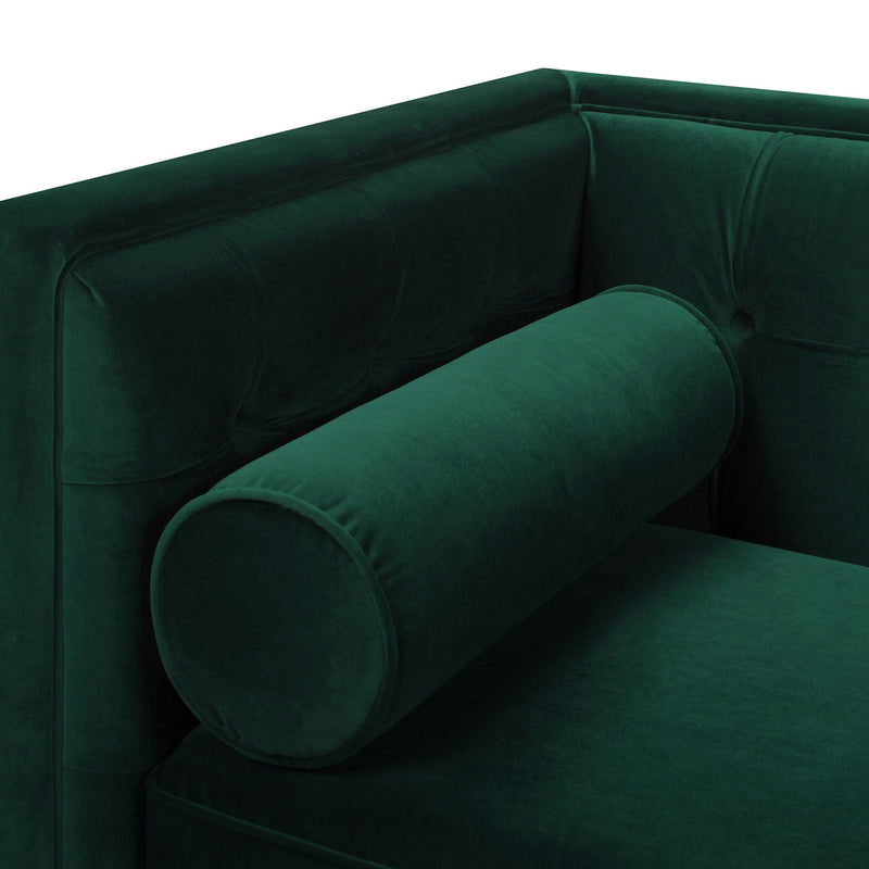 Jack - Modern Tuxedo Tufted Sofa