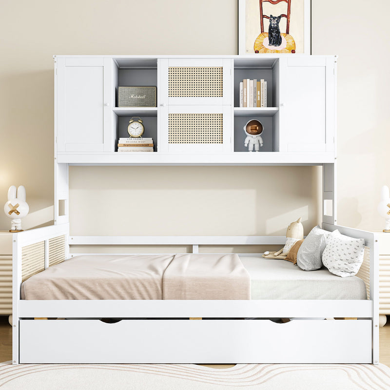 Daybed And All In One Cabinet And Shelf