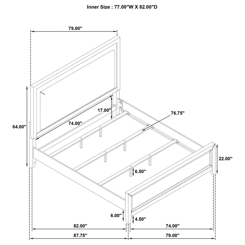 Marielle - Panel Bed