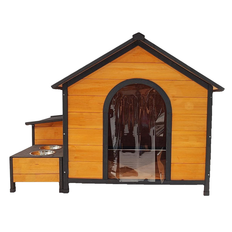 Xpt088 Wearable And Strong Dog House For Playground - Natural