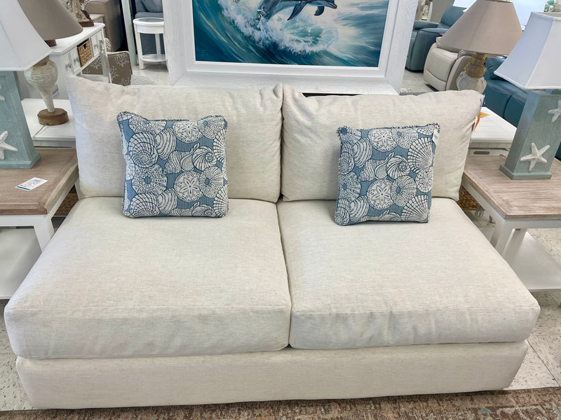 Custom John Michael Designs Armless Sofa (Pillows not included)