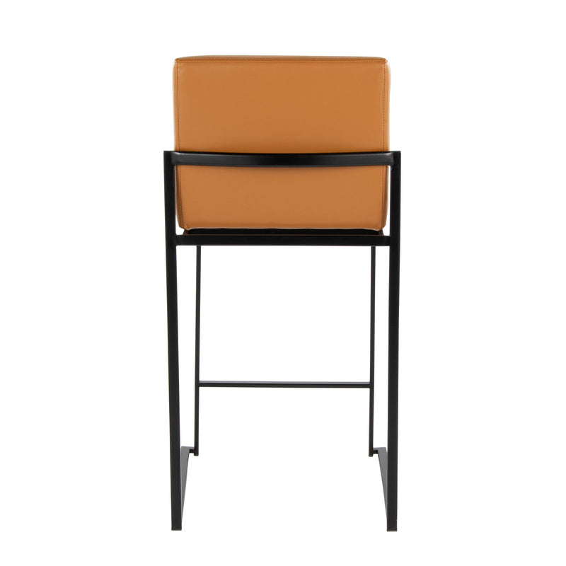 Fuji - Contemporary High Back Barstool Elegant Design