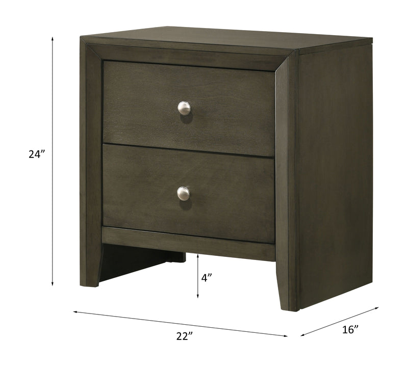 Ilana - Nightstand, Durable Construction