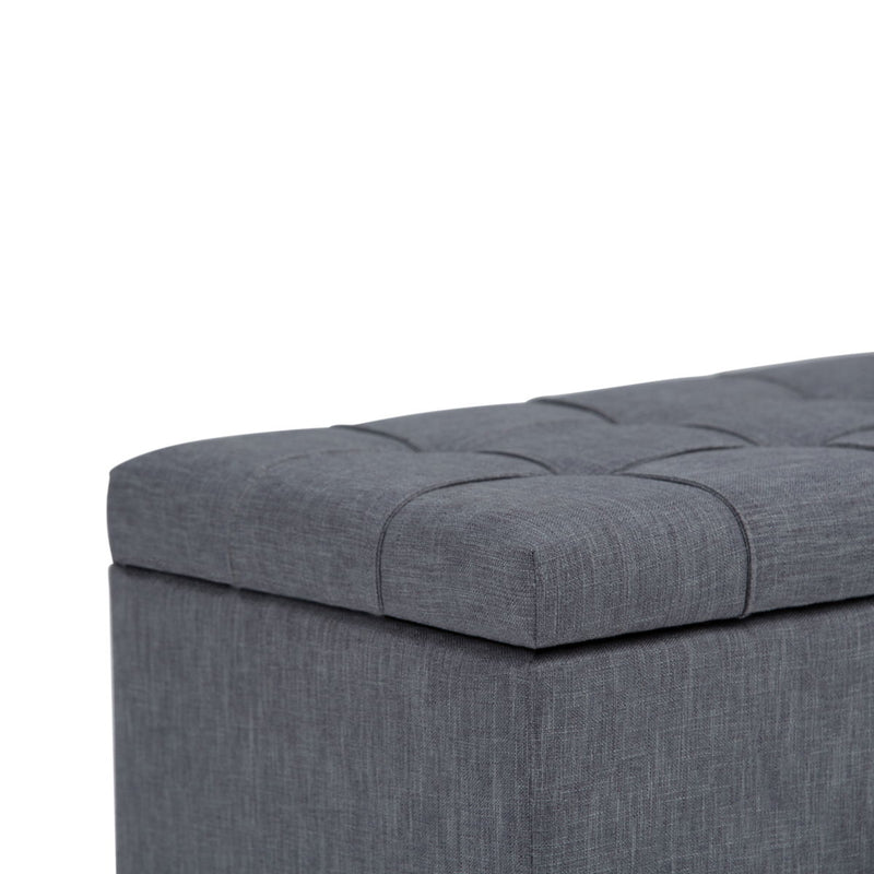 Sienna - Upholstered Storage Ottoman Bench