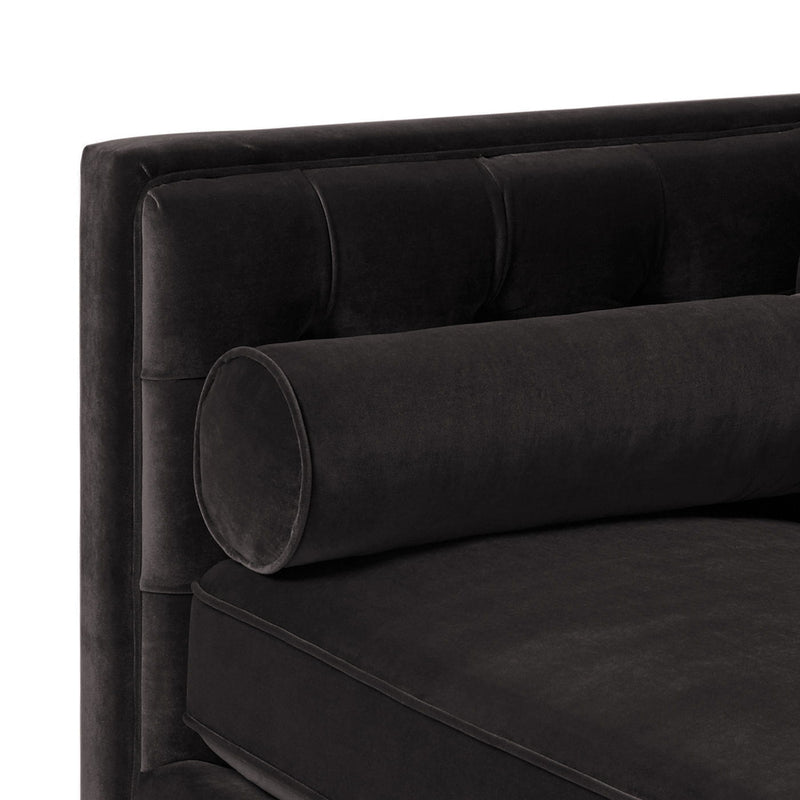 Jack - Modern Tuxedo Tufted Sofa