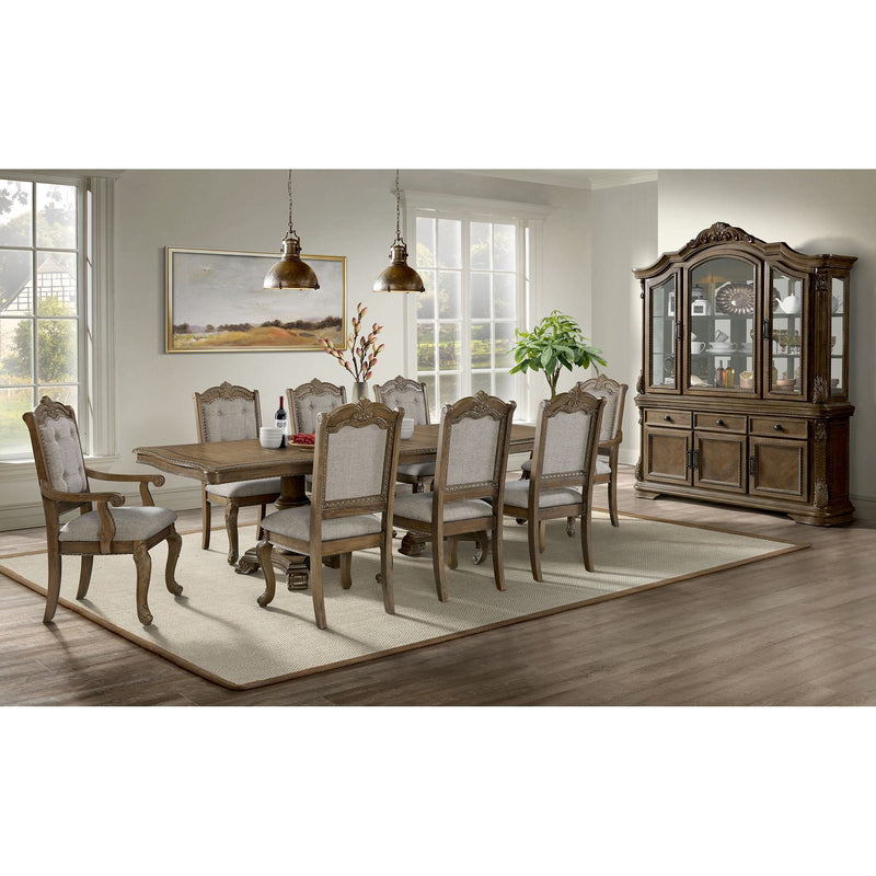 Madison Park - Dining Arm Chair (Set of 2) - Walnut / Beige