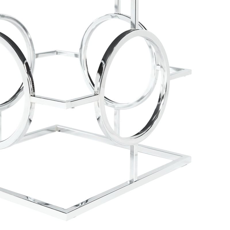 Pearl - End Table - Chrome