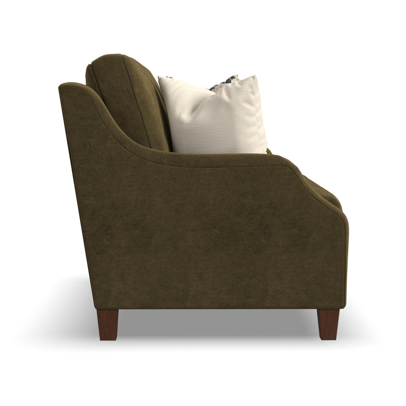 Gianna - Bench Loveseat - Dark Brown