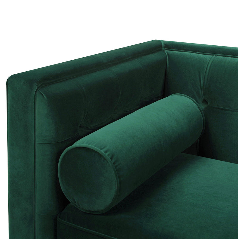 Jack - Modern Tuxedo Tufted Sofa