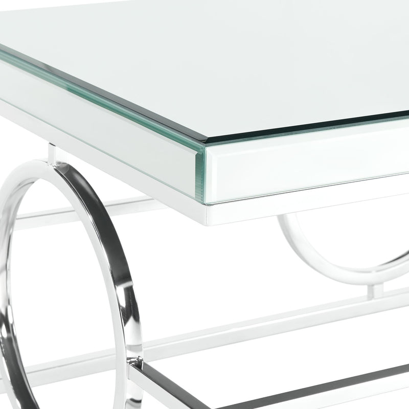 Pearl - Sofa Table - Chrome