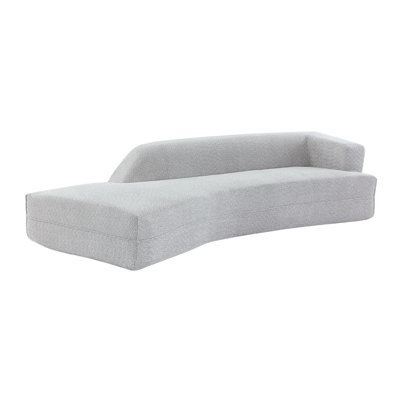 Curved Chaise Lounge Modern Indoor Sofa Couch For Living Room