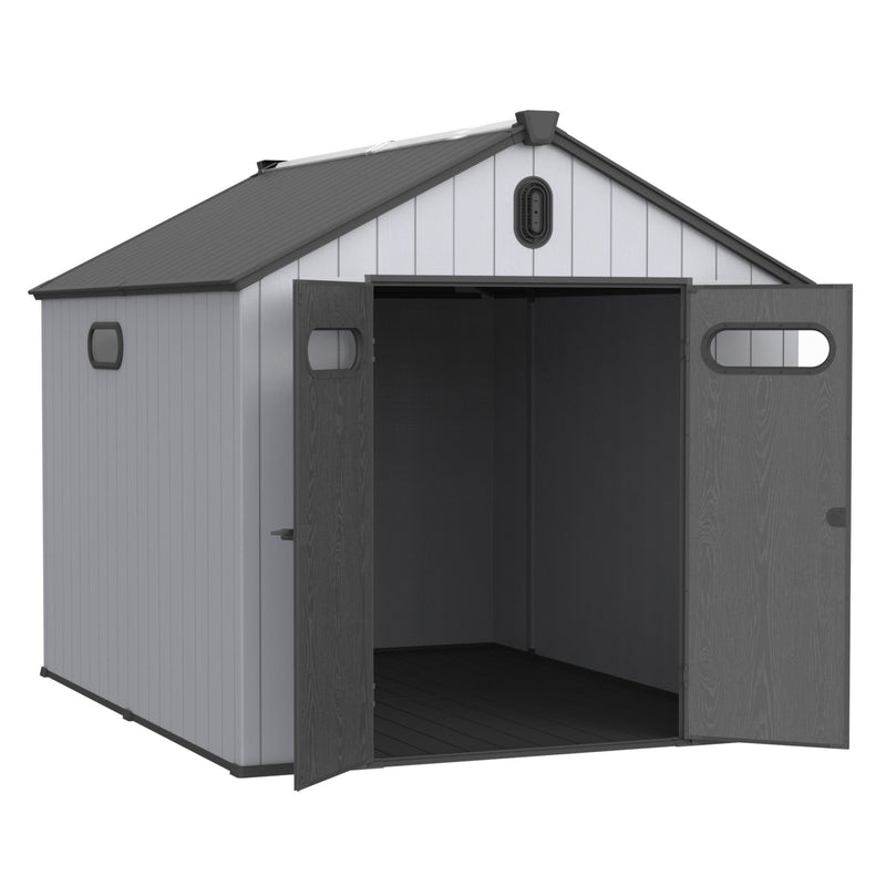 Plastic Storage Shed For Backyard Garden Big Spire Tool Storage