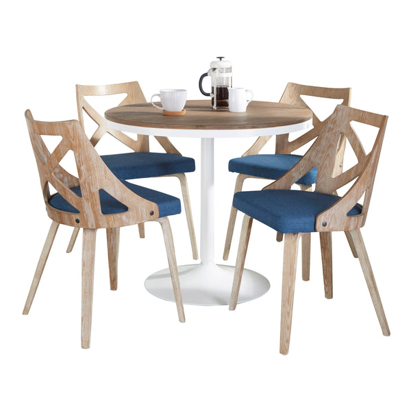 Dakota Charlotte - 5 Piece Dining Set Contemporary