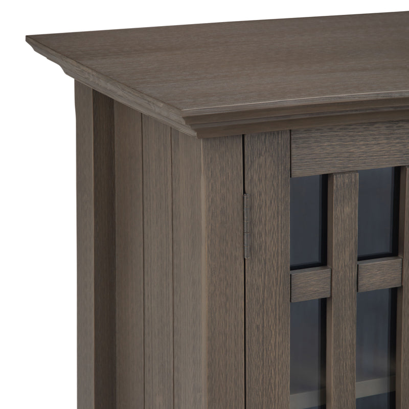 Bedford - Low Storage Media Cabinet - Farmhouse Gray