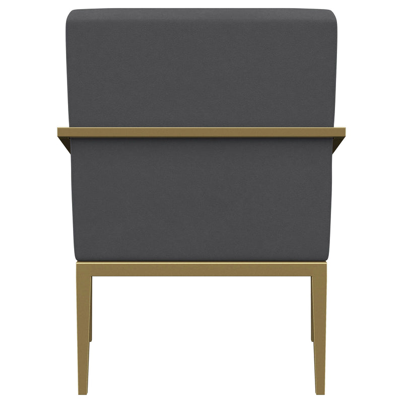 Kirra - Upholstered Metal Arm Accent Chair