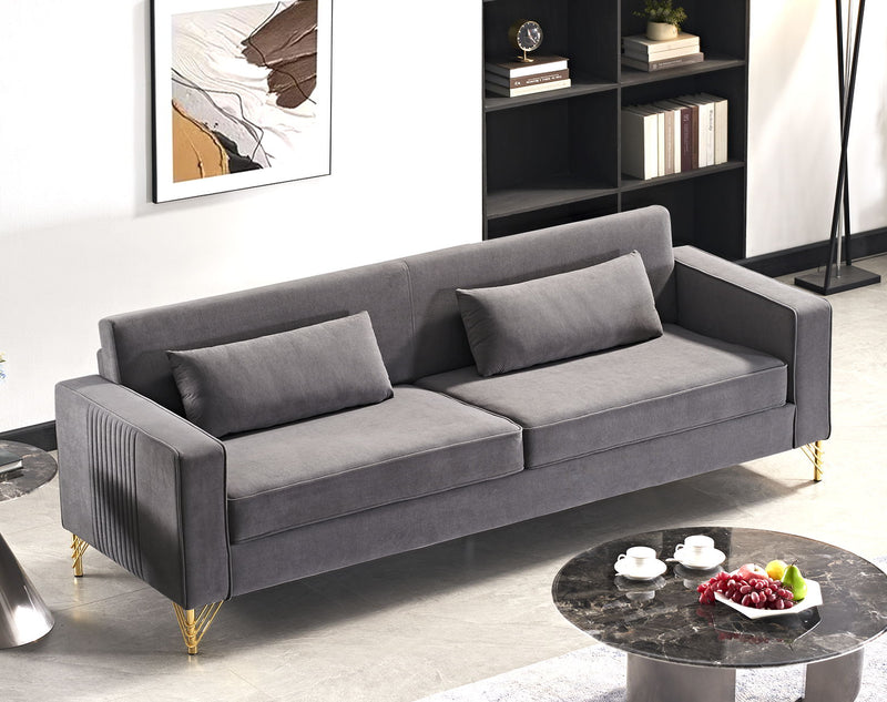 Aesthetic 3 Seater Couch With Classic Modern Appeal And Luxurious Soft Comfort