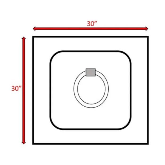 Reinforced - Propane / Gas Fire Pit Table