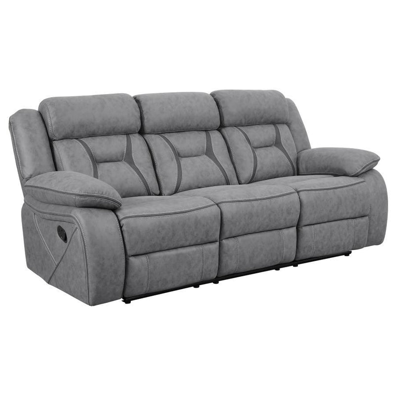 Higgins - Upholstered Motion Reclining Sofa Set