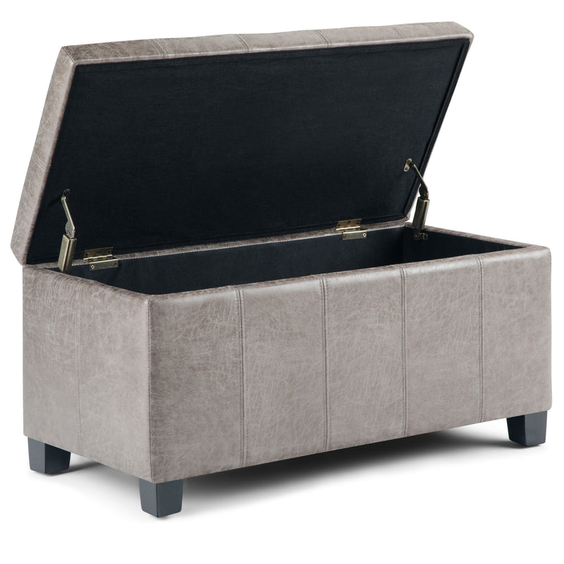 Dover - Upholstered Storage Ottoman Bench