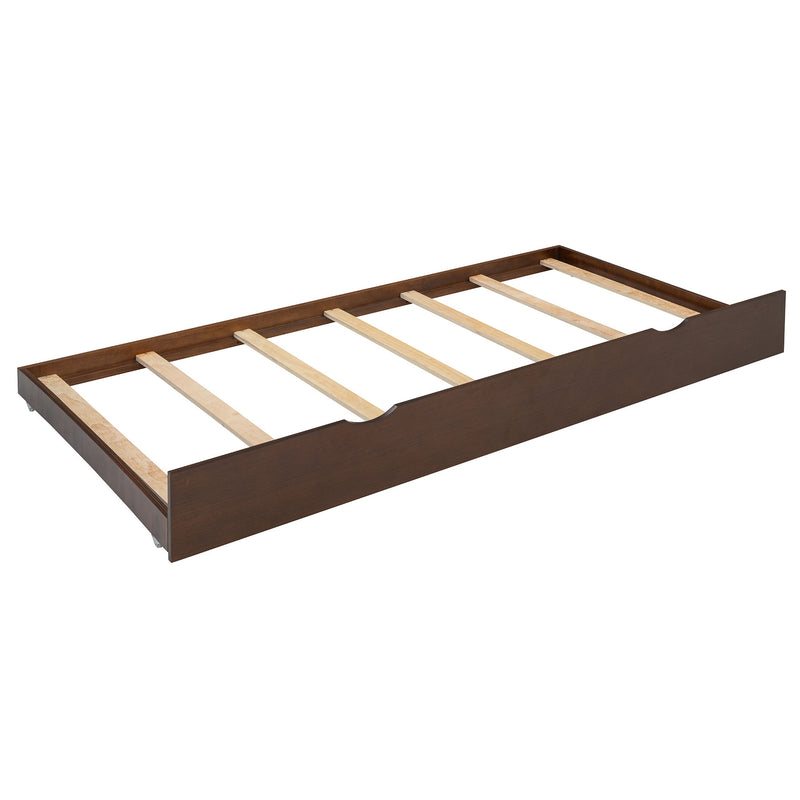 Storage Platform Bed, With 2 Big Drawers, Trundle, One Set Of Sockets & USB Ports