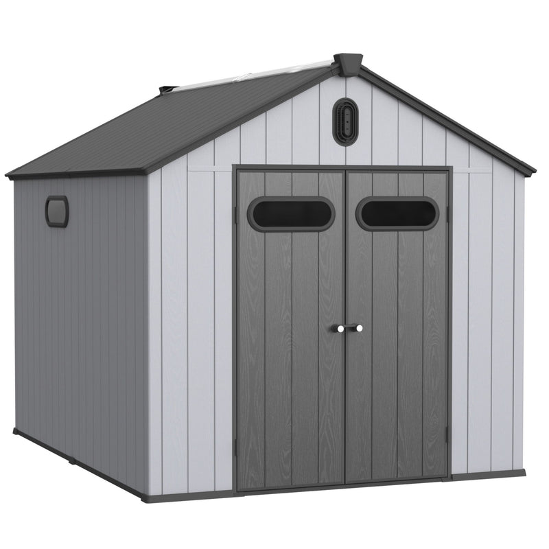 Plastic Storage Shed For Backyard Garden Big Spire Tool Storage