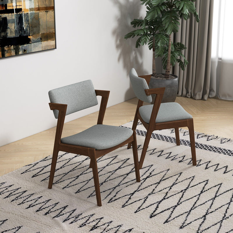 Edwin - Mid-Century Modern Dining Chair (Set of 2)