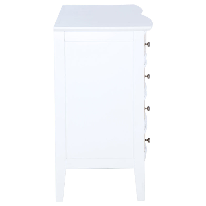 Bexhill - 10-Drawer Dresser Cabinet - White