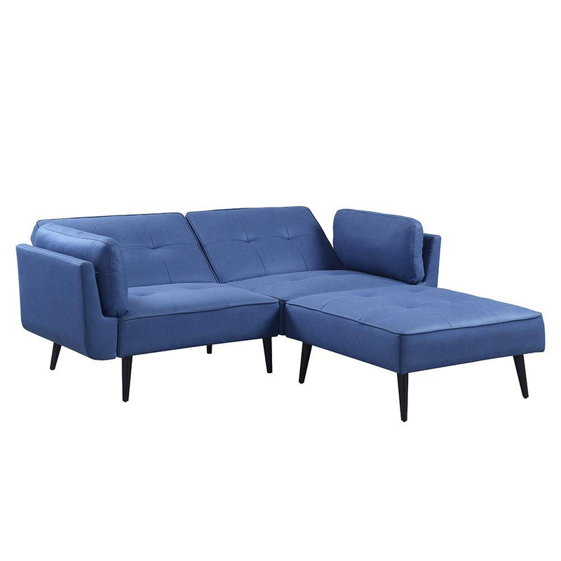 Nafisa - Sofa - Blue Fabric