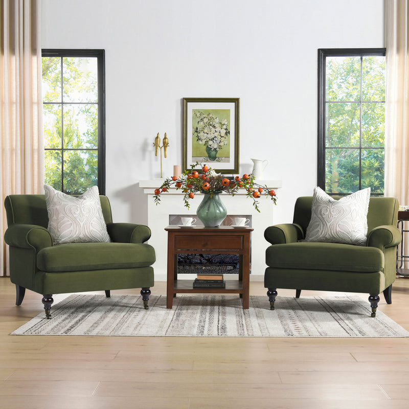 Alana Lawson - Accent Arm Chair Casters