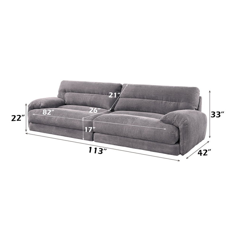 Cadenza - Sofa - Gray