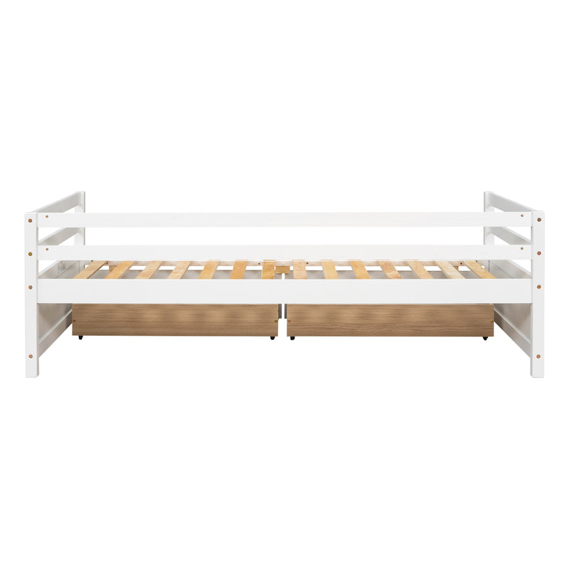 Daybed with two Storage Drawers ,White(Old SKU:W50450915)