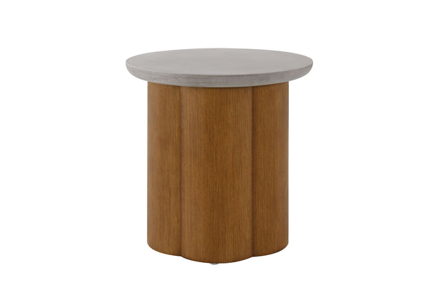 Evenlyn - Faux Concrete Top Table