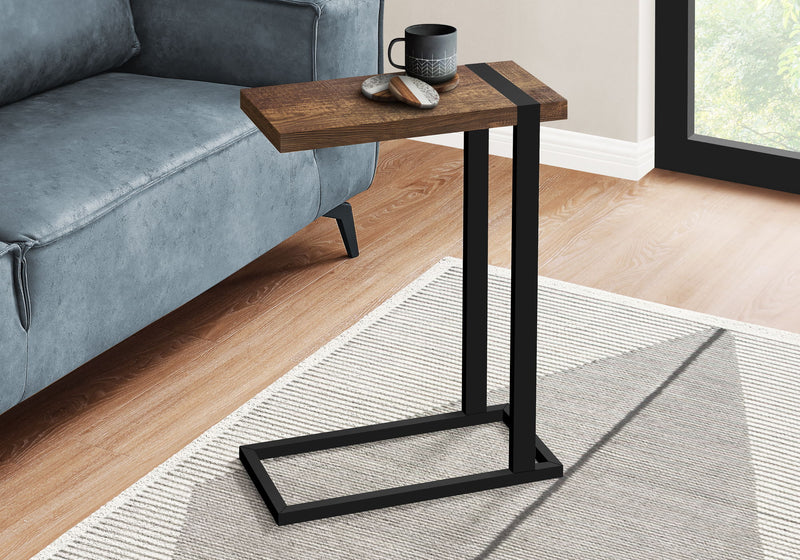 Accent Table, C - Shaped, Contemporary & Modern Stylish Design