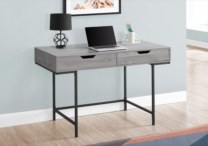 Computer Desk For Home Office, Laptop, Storage Drawers, Contemporary & Modern