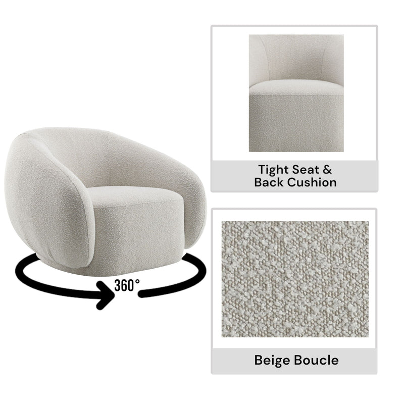 Isabel - Chair With Swivel Base