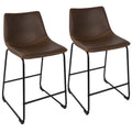 Duke - Contemporary Counter Stool (Set of 2)