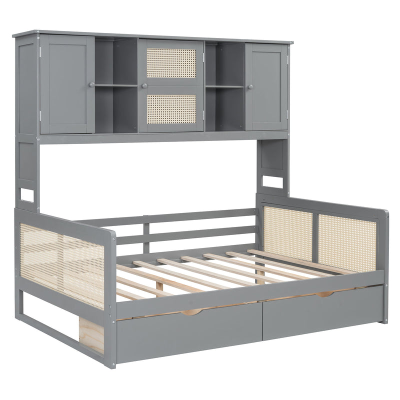 Daybed And All In One Cabinet And Shelf