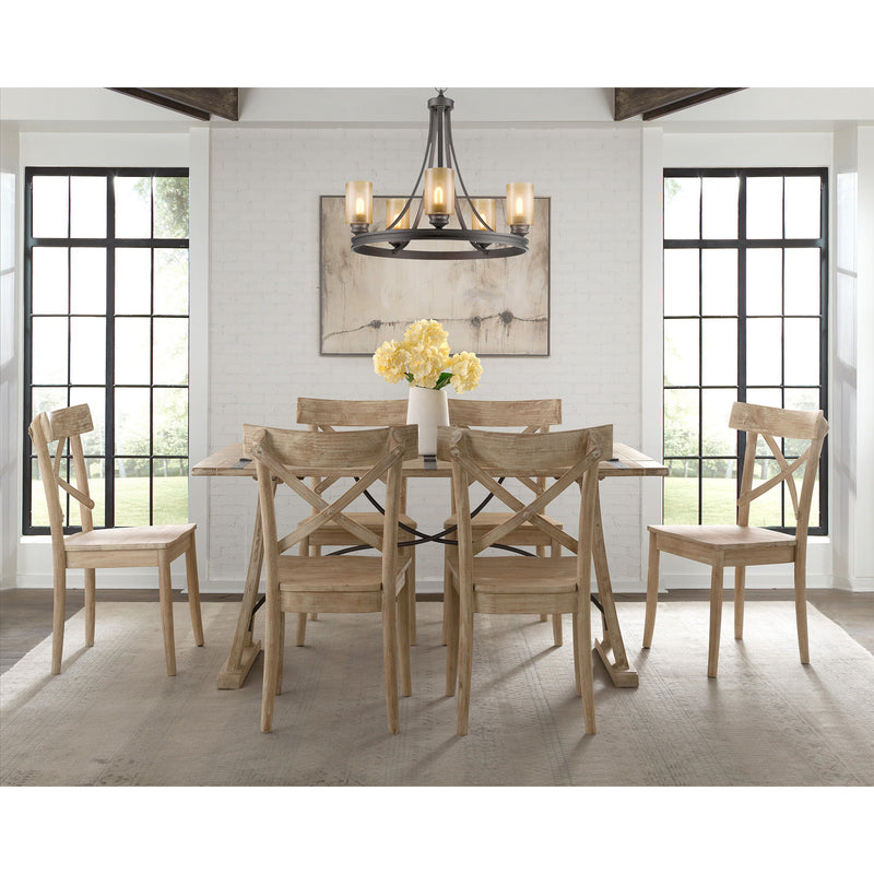 Callista - Folding Top Dining Table - Beach