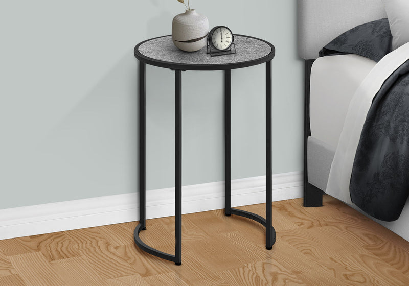 Round Accent Side Table, Contemporary & Modern