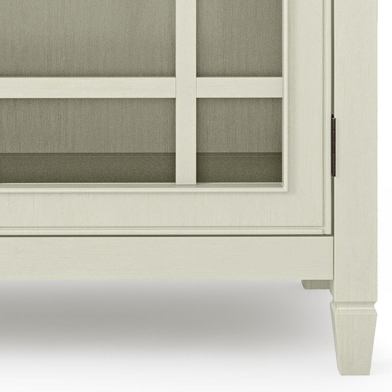 Connaught - Low Storage Cabinet - Antique White