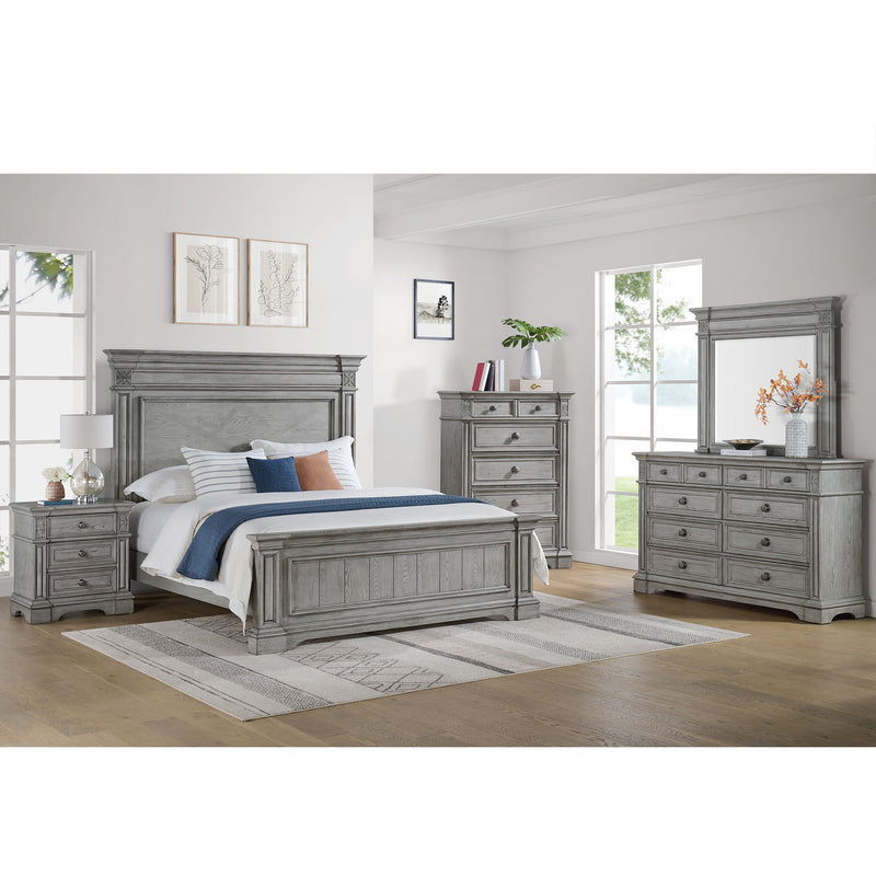 Glenmore - 8-Drawer Dresser - Aged Gray